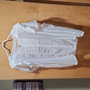 VanHuesen Studio Sheer top